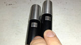 Vintage Pair Dokorder DX-205 Dynamic Microphones 600 ohm Tokyo Japan Untested
