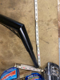 Black Mini Ape Hanger Motorcycle Handlebar 10" 35" Webbed Chopper Harley Custom