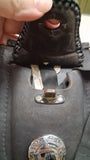 HARLEY HERITAGE SOFTAIL SPRINGER FATBOY BLACK TANK PANEL Pouch Gas tank Tlc