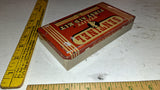 Vintage Sentinel Utility First Aid Kit Tin Metal Box USA Cleveland Ohio 1940s