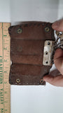 Vintage Steerhide Leather Key Case w Yale Chicago ILCO Briggs Stratton Keys