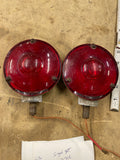 vintage Signal-Stat 3702 stop tail Lamp turn light 50's Truck Semi Trailer Red P
