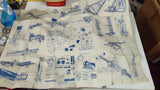 Vintage A.C. Gilbert Erector Set 10171 Engineer's Rocket Gantry Parts Lot