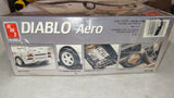 AMT ERTL Lamborghini Diablo Aero 1/25 Scale Model Kit 6148 Vintage 1991