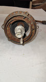 Antique 1908 Brass Welsbach Incandescent Gas Light Lamp Burner Fixture Part