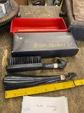 Vintage Horse Head Brush Shoehorn Set New in Box Japan 1960s Shoe shine WEstern