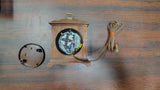 Vintage Seth Thomas Wood Mantel Clock Small Bracket Shelf Desk Clock Made in USA