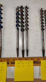 Vintage Irwin 13 Pc Auger Bit Set Complete in Original Wooden Box