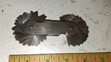 Antique Early 1900s Brown & Sharpe No. 635 Screw Pitch Gauge 26 Leaf Tool RI USA