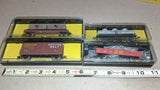 Bachmann N Scale Model Train Lot of 4 Union Pacific Cotton Belt Firestone L&N