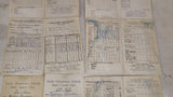 Vtg 1940s-1950s Stark County Ohio School Report Cards Lot Ephemera Louisville