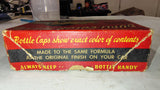 Vtg 1950s Dupli-Color Touch-Up Paint Box 3 Bottles 1951 Plymouth Wedgewood Blue