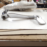 T/O Rear Brake Pedal Harley Heritage Softail FLSTC Fatboy OEM Late Chrome