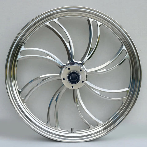 Vortex Wheel Front 21X2.15 Single Disc 37-809 Polished Rim Harley New