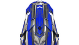 FX-17 Helmet - Butterfly - Matte Blue UTV / ATV / Off-Road small