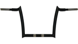 Yaffe 1-1/4 Bagger Monkey Bar Handlebar 10" Mini apes Harley Road Glide FLTR Bla