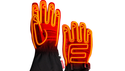 GERBING HEATED CLOTHING GLOVES MOTORCYCLE BIKER 7V COLD WEATHER RIDING GEAR!