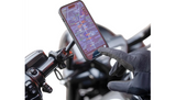 SP CONNECT Phone Mount 1-1/2 Black Motorcycle Handlebar Adj Harley Honda Cruiser