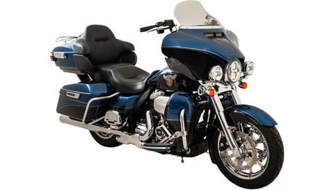 Klock Werks Flare Windshield 2014^ Harley STreet Glide 10" Smoke Touring Ultra F