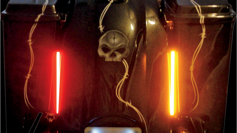 CUSTOM DYNAMICS GENMPLASMA Dual-Color Plasma Rods Harley Touring 8" Brake Light