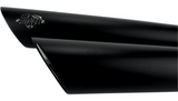 VANCE HINES Round Twin Slash Slip-On Mufflers Harley 2007-17 Softail Deluxe FLSS
