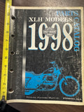 1998 Harley XLH Models Official Factory Parts Catalog