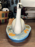 1991 Jim Beam Ducks Unlimited Tundra Swan Whiskey Decanter EMPTY