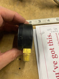 USG PSI Pressure Gauge 0-100 AMETEK water air 2" Brass