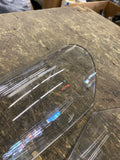 Ghost Hand Guards Harley Dyna Touring Softail Sportster Clear Memphis Shades?