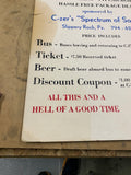 Vintage Bob Seger Concert Flyer Poster May 13 1978 Civic Arena Pittsburgh Sign