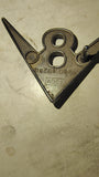 Vintage 75–78 Ford Mustang II V8 Fender Emblem Pair D5ZB-16014-AA 513675