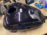 Harley Touring Dark Maroon Fuel Gas Tank Emblems 2008+ Clean Factory paint Nice