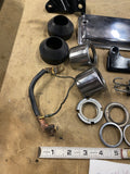 Kawasaki Kz400 Parts lot starter cover tank rubber reflector mounts fork boots