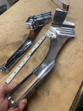 Harley Chrome Neck Covers Touring FLH GLIDE Ultra Classic road king 2007 Trim Ku