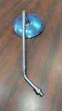 1973-1977 Honda Motorcycle OEM Left Chrome Stem Round Mirror 88120-333-610