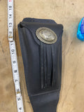 HARLEY HERITAGE SOFTAIL SPRINGER FATBOY BLACK TANK PANEL Pouch Gas tank FXST FLS
