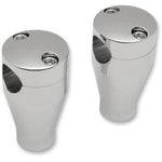 Custom 3" Handlebar Risers Harley Chopper Round top Shovelhead Old Skool Sportst