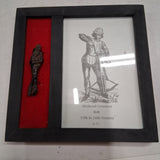 Authentic Medieval Crossbow Bolt Shadow Box Display 12th-16th Century AD Relic