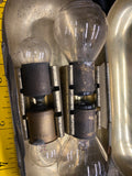 Vintage Mazda Eveready Auto Lamp Kit Case - Emergency bulbs Truck Hot Rod Displa