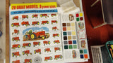 Vintage Mid Century Ephemera Lot Massey Harris Benjamin Moore 1960 PA License