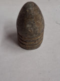 Authentic Civil War 58 Caliber Minié Ball Bullet Dropped 3 Ring Lead Minnie Ball