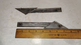 1961 Chevrolet Corvair 700 Front Fender Emblem Pair Badges OEM 3779270