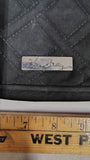 Vera Bradley Black Quilted Crossbody Hipster Bag & Turnlock Wallet Set