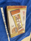 Vintage Necco Sky Bar Candy Bar Display Box 5¢ Store Advertising Sign 30's Rare!