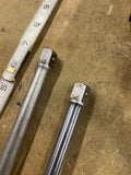 Lot of 2 Craftsman 1/2 Inch Drive Extensions, 6" & 10" Mechanic tools Vtg