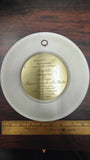 1976 Rigoletto Alabaster Collector Plate Gino Ruggeri Studio Dante Volteradici