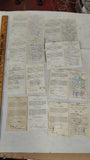 Vtg 1940s-1950s Stark County Ohio School Report Cards Lot Ephemera Louisville