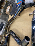 2 into 1 Screamin Eagle Supertrap Exhaust pipe muffler Harley Touring 09^ Glide!