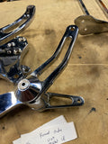 Softail Forward Controls Harley Chopper Big Dog New display Billet Chrome 00^