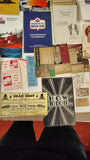 Vintage Mid Century 1950s Ephemera Lot Pamphlets Brochures Advertising MORE!